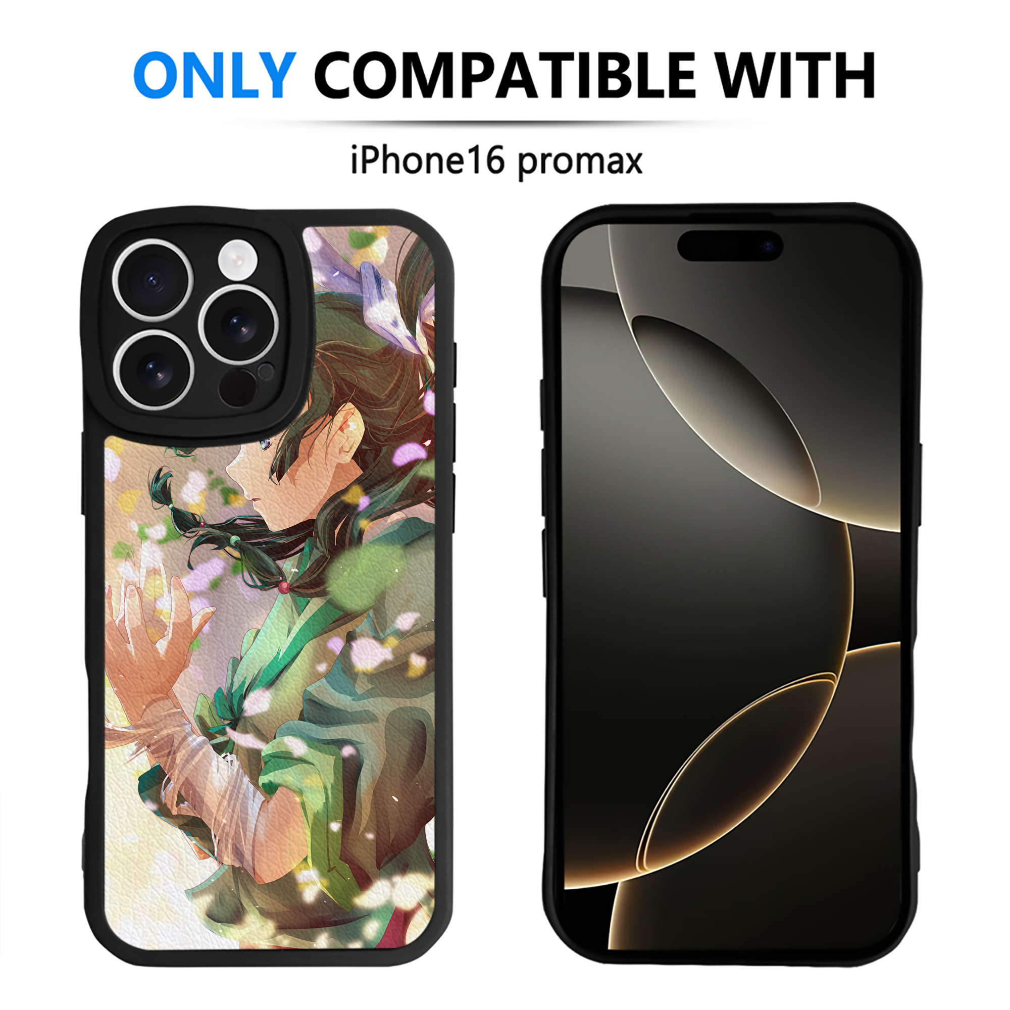 （画像用） 薬屋のひとりごと The Apothecary Diaries 【iPhone 16シリーズ対応】シリコンスマホケース（レザー調） 材質：シリコン